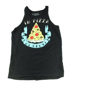 Tank Top In Pizza We Trust Black Matter Size S